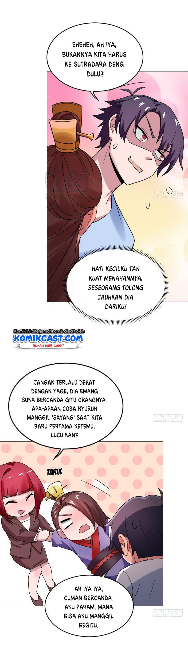 Carrying The Goddess Along Chapter 33 Gambar 7